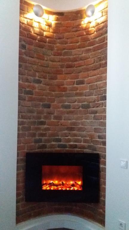 Apartment With Fireplace Lviv Dış mekan fotoğraf